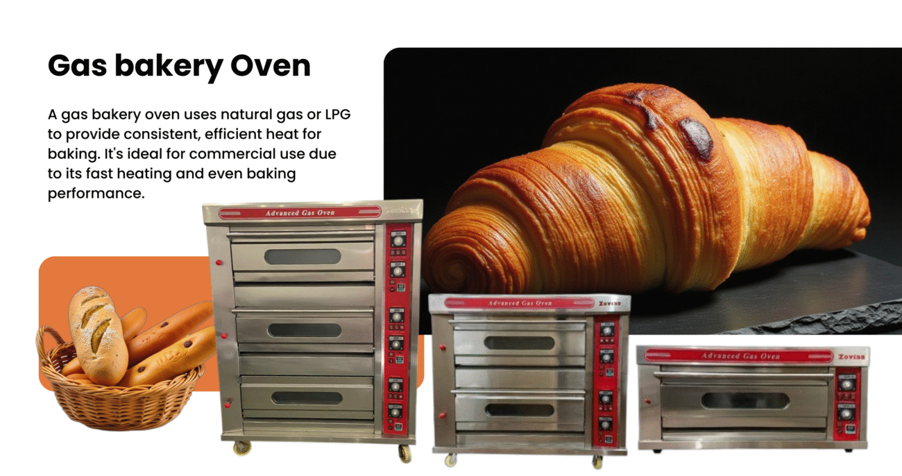 Manufacturer and supplier of Gas bakery ovens in Faridabad Haryana