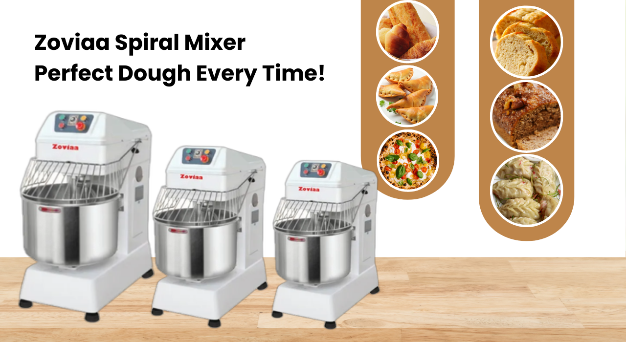 Commercial Spiral mixer prices in India